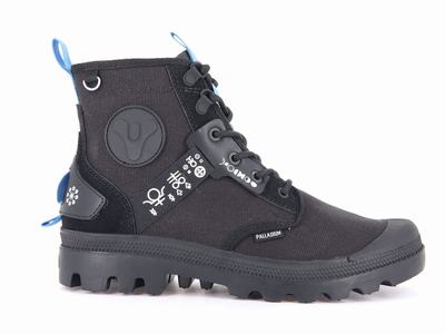 Botas Palladium PAMPA WITCH QUEEN X DESTINY Hombre Negras | Costa Rica-39172